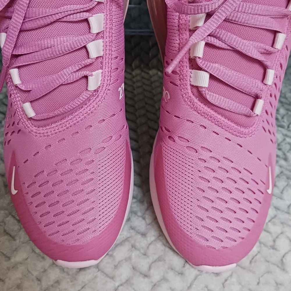 Nike Air Max 270 Magic Flamingo Pink Foam GS Sneakers Shoes Size 6Y Women's 7.5